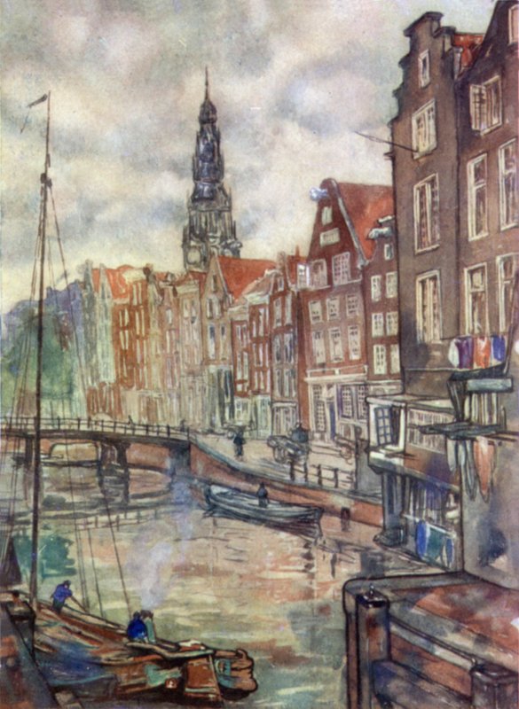 Oudezijdesch，Voorburgwal，阿姆斯特丹 作者 尼科·容曼