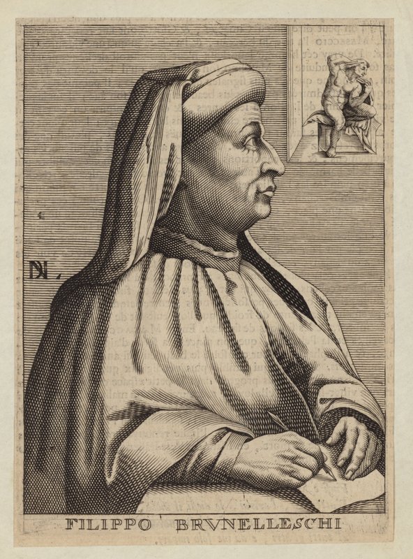 Filippo Brunelleschi，意大利建筑师兼工程师 作者 尼古拉斯二世·拉尔梅辛
