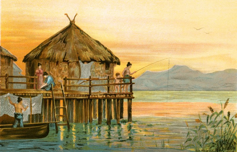 西雅利安野蛮：瑞士的湖泊居住 作者 北美洲