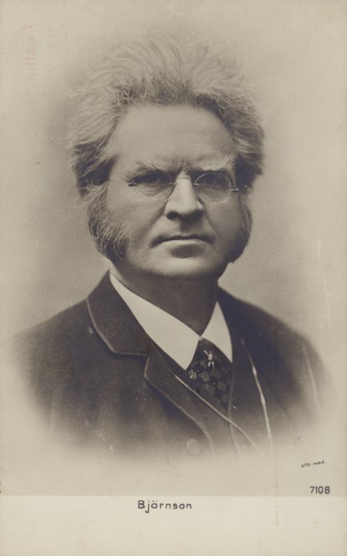 Bjornstjerne Bjornson（1832-1910），挪威诺贝尔奖得主 作者 挪威摄影师