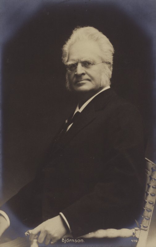 Bjornstjerne Bjornson（1832-1910），挪威诺贝尔奖得主 作者 挪威摄影师