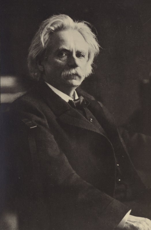 Edvard Grieg，挪威作曲家和钢琴家（1843-1907） 作者 挪威摄影师