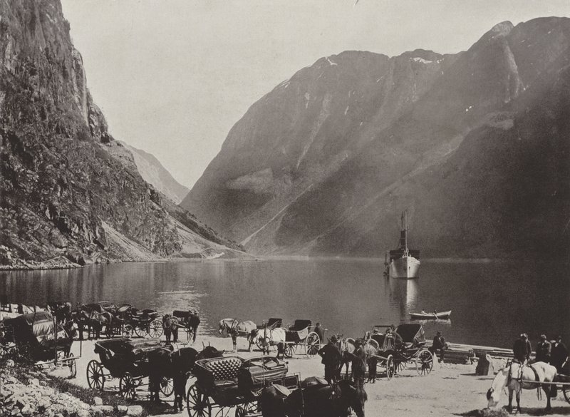 Gudvangen，Naerofjorden 作者 挪威摄影师