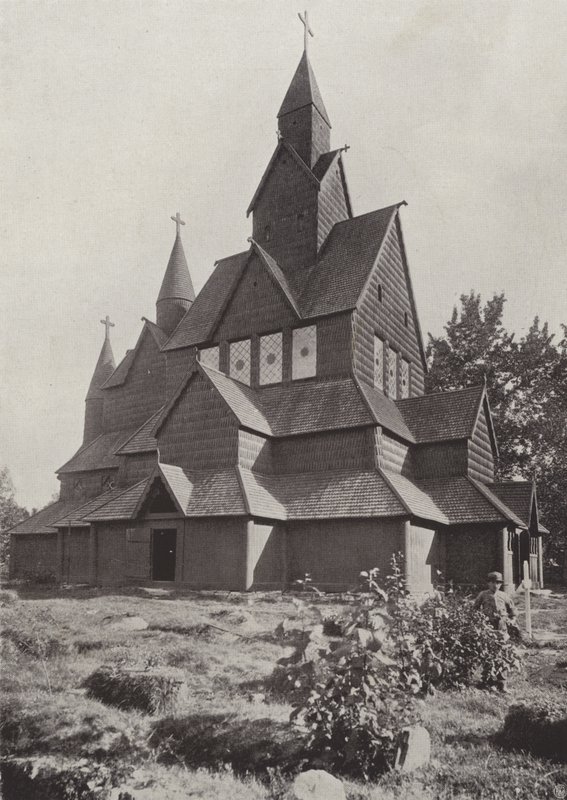 Hitterdal木材教堂 作者 挪威摄影师