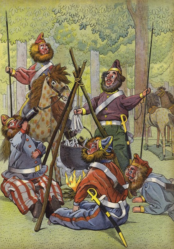 1814年在巴黎的哥萨克人 作者 Onfray de Breville工作