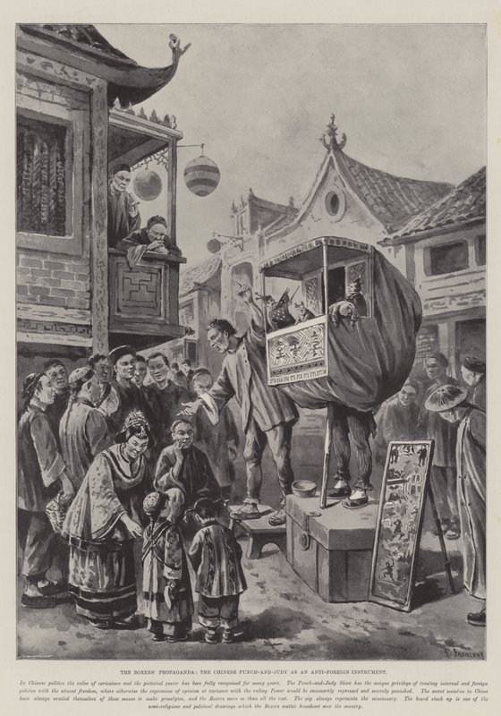 拳击手的宣传，中国拳击和朱迪作为反外国文书 作者 保罗·弗伦岑尼