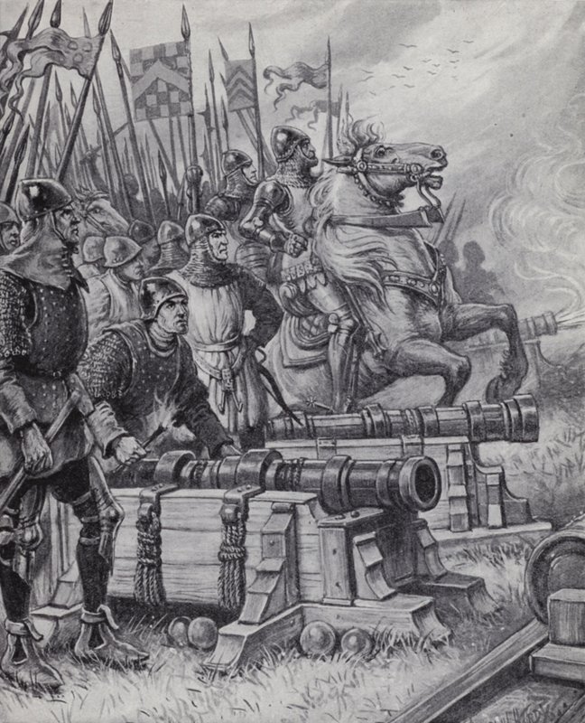 Early use of gunpowder in battle 作者 保罗（继）哈代