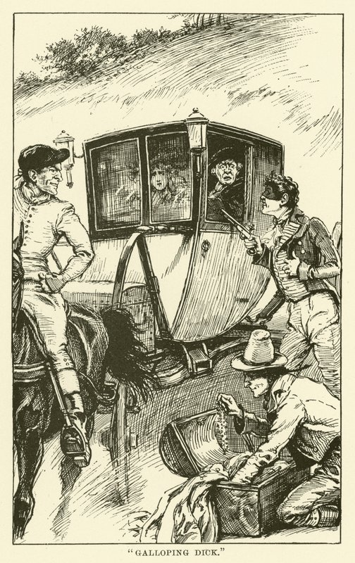 Galloping Dick (engraving) 作者 保罗·哈迪