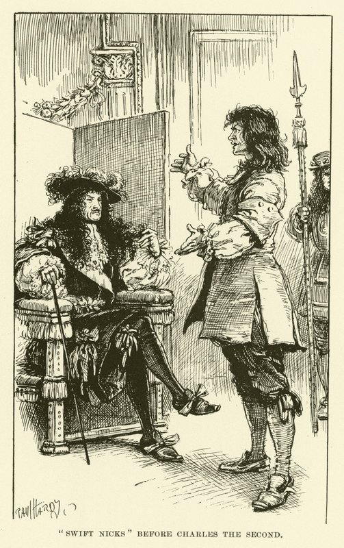"Swift Nicks" before Charles the Second (engraving) 作者 保罗·哈迪
