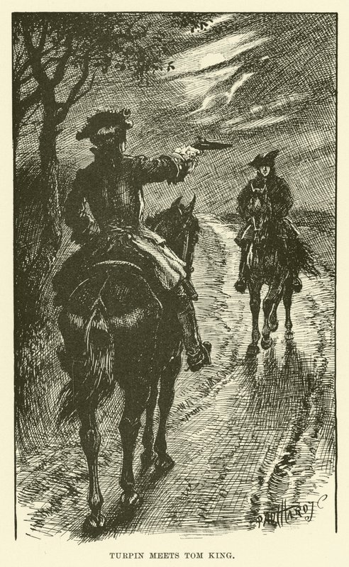 Turpin Meets Tom King (engraving) 作者 保罗·哈迪