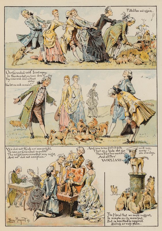 The Wiry Jane，由Percy Macquoid（chromolitho） 作者 珀西·麦考德（Percy Macquoid）