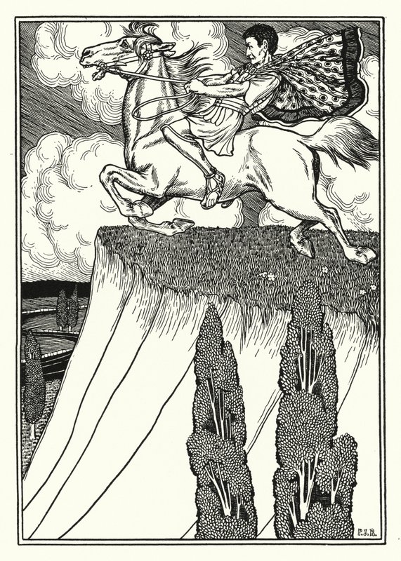 安提阿哥之死（石版画） 作者 珀西·詹姆斯·比林赫斯特