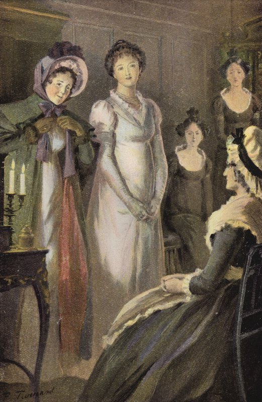 乔治·艾略特 (George Eliot) 为塞拉斯·马纳 (Silas Marner) 绘制的插图（彩色平版印刷） 作者 珀西·塔兰特