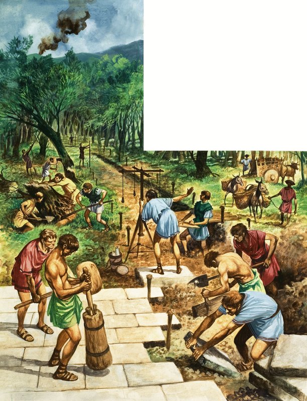 建立一条罗马道路 作者 彼得·杰克逊