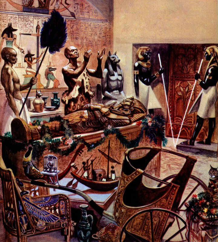 埋葬Tutenkhamen 作者 彼得·杰克逊