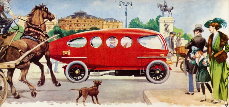 1913年的Ricotti Torpedo Car比它的时代提前了几年 作者 彼得·杰克逊