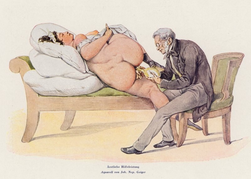 医疗救助（水彩画） 作者 Peter Johann Nepomuck Geiger
