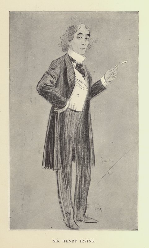 菲尔·梅 (Phil May) 的卡通画，来自 1890 年代（石版画） 作者 菲尔·梅