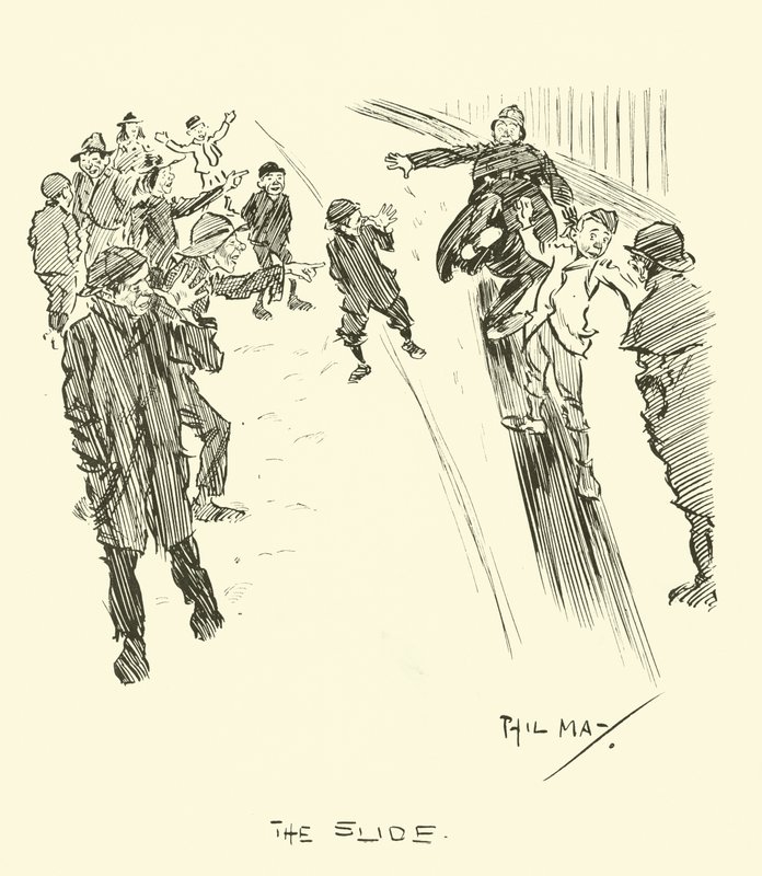 Phil Mays Gutter-Snipes的插图 作者 菲尔·梅
