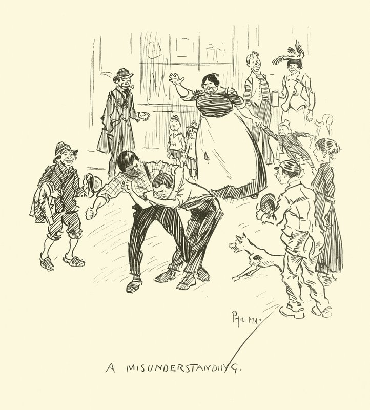Phil Mays Gutter-Snipes的插图 作者 菲尔·梅