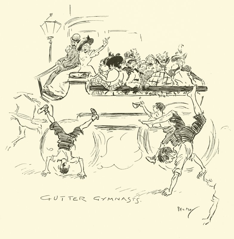 Phil Mays Gutter-Snipes的插图 作者 菲尔·梅