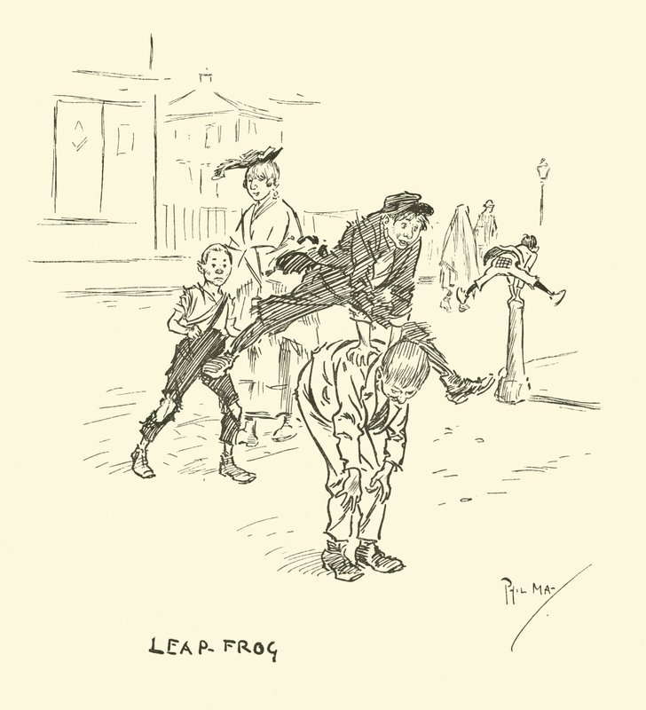 Phil Mays Gutter-Snipes的插图 作者 菲尔·梅