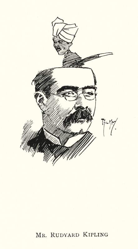 Mr Rudyard Kipling (litho) 作者 菲尔·梅