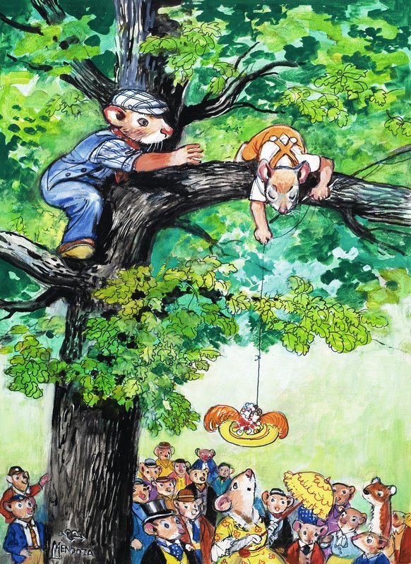 城市老鼠和乡村老鼠 作者 菲利普·门多萨