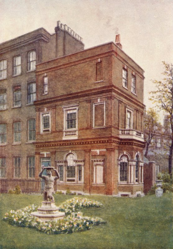 Garden House，Clements Inn，1883 作者 菲利普·诺曼