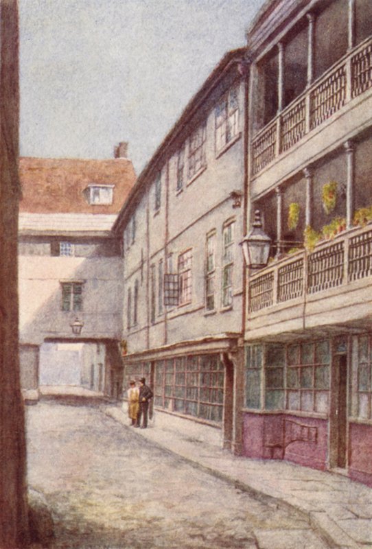 乔治旅馆，南华克，1885年 作者 菲利普·诺曼