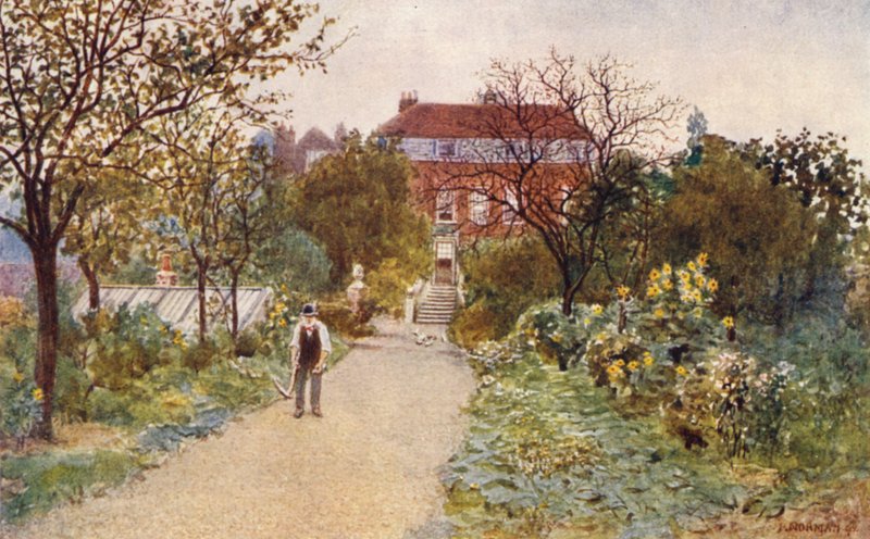 Scarsdale House，Wrights Lane，肯辛顿，1892年 作者 菲利普·诺曼