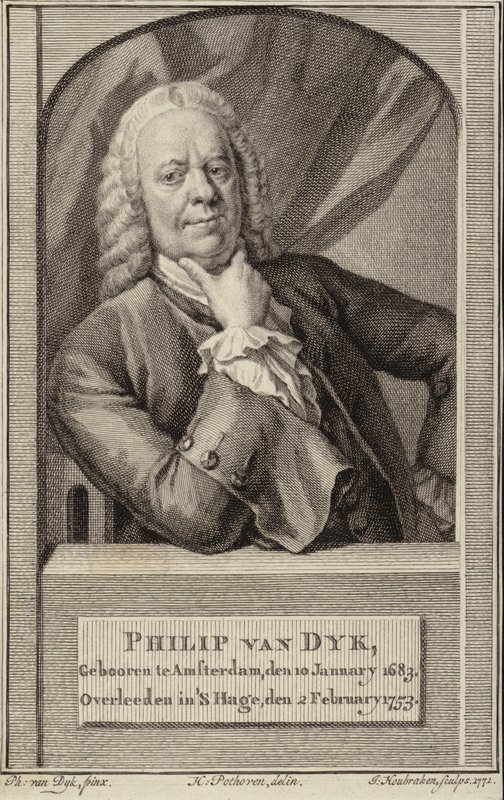 Philip van Dyck的肖像 作者 菲利普·范·戴克