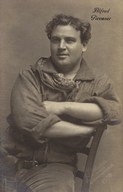 Alfred Piccaver, British-American opera singer (b/w photo) 作者 摄影师奥地利
