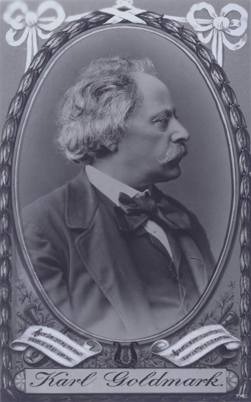Karl Goldmark, Hungarian composer (b/w photo) 作者 摄影师奥地利