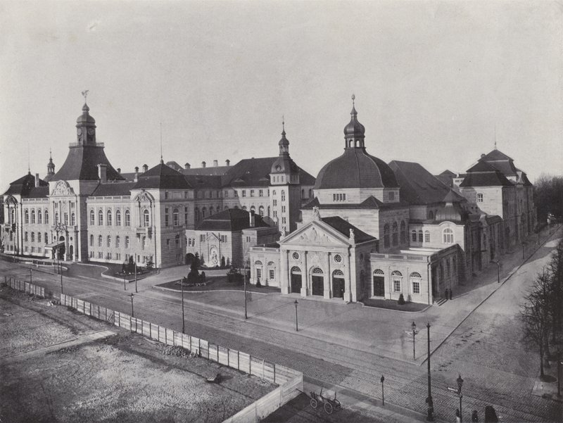Charlottenburg, Akademie der Kunste und Hochschule fur Musik（黑白照片） 作者 德国摄影师