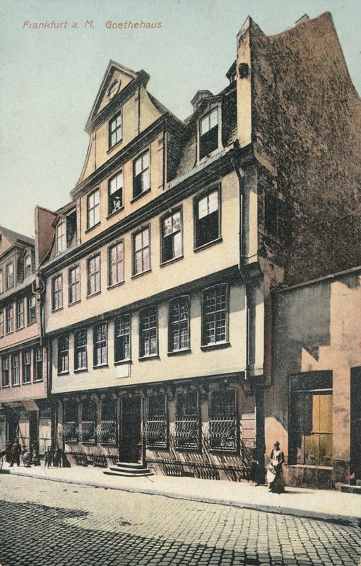 Goethe House, Frankfurt (colour photo) 作者 德国摄影师