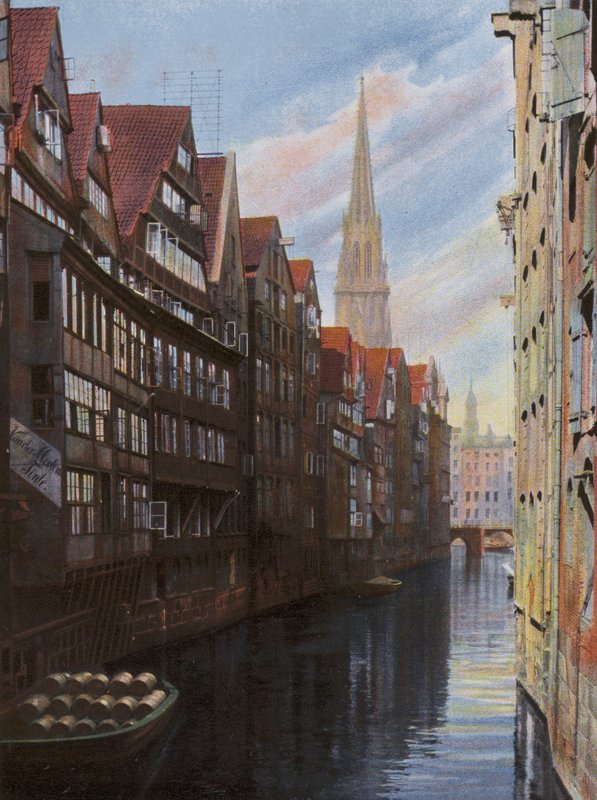 汉堡：舰队在 Groningerstrasse（照片） 作者 德国摄影师