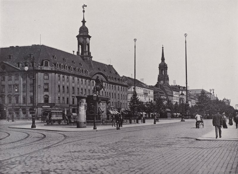 Hauptstrasse in Neustadt (b/w photo) 作者 德国摄影师