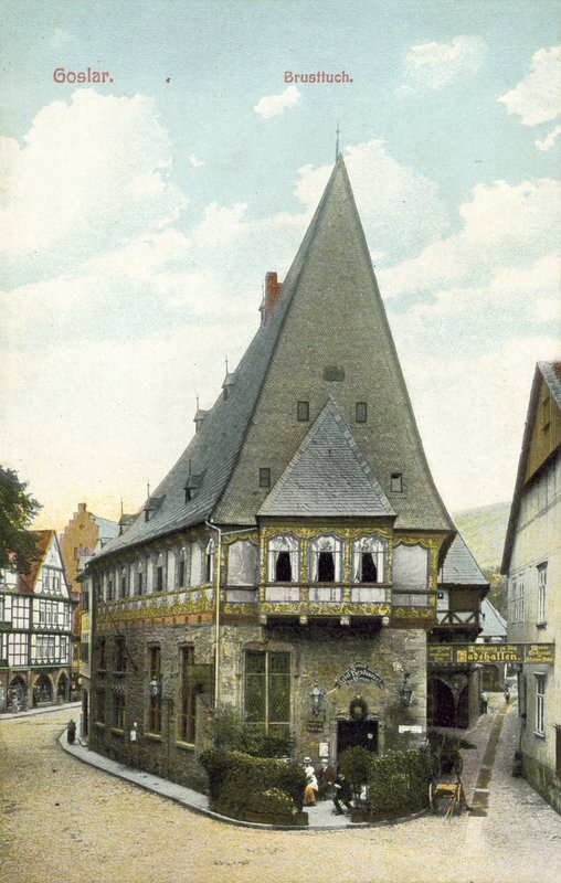 Hotel Brusttuch, Goslar (colour photo) 作者 德国摄影师