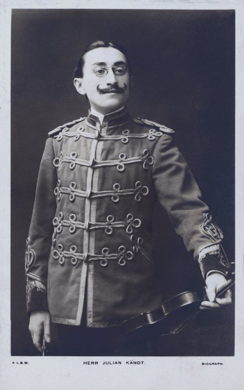 Julian Kandt, Austrian violinist and band leader (b/w photo) 作者 德国摄影师