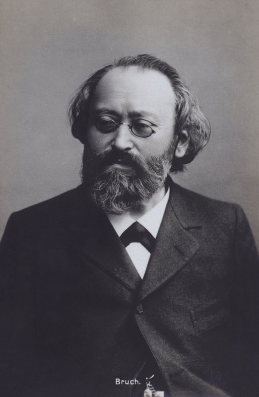 Max Bruch, German conductor and composer (b/w photo) 作者 德国摄影师