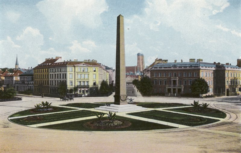 Munchen/Munich: Karolinenplatz (photo) 作者 德国摄影师