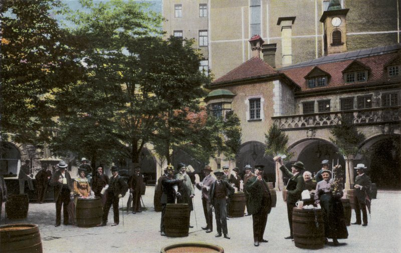 慕尼黑/慕尼黑：Konigl Hofbrauhaus，Hof（照片） 作者 德国摄影师
