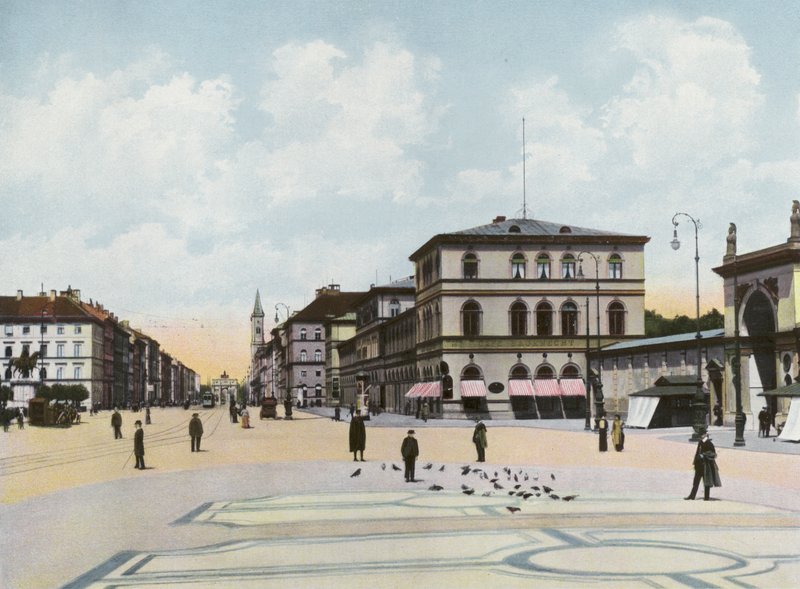 慕尼黑/慕尼黑：Odeonsplatz U Ludwigstrasse（照片） 作者 德国摄影师