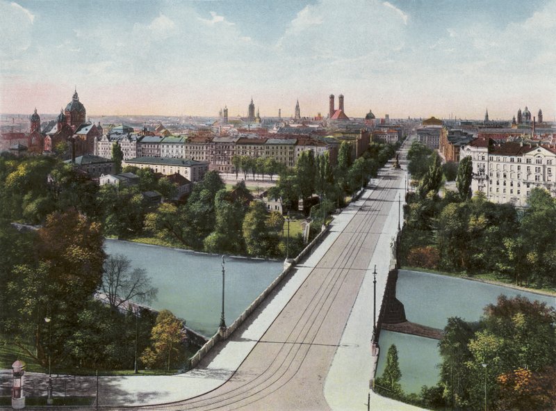 Munchen Vom Maximilianeum (photo) 作者 德国摄影师