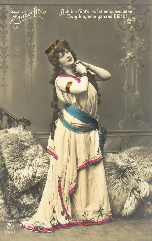 Pamina, Die Zauberflote（彩色照片） 作者 德国摄影师