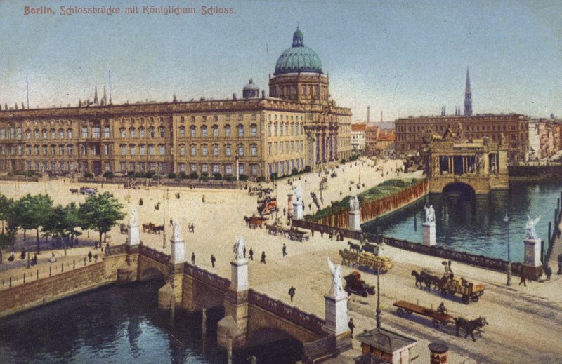 Schlossbruecke 和皇宫，柏林，德国（照片） 作者 德国摄影师