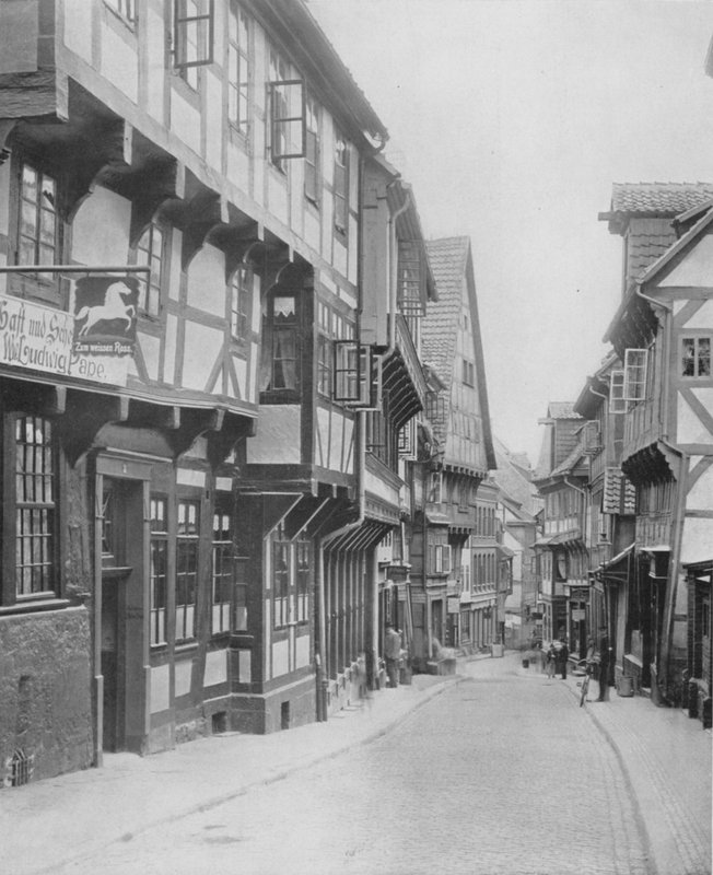 Schuhstrasse（黑白照片） 作者 德国摄影师