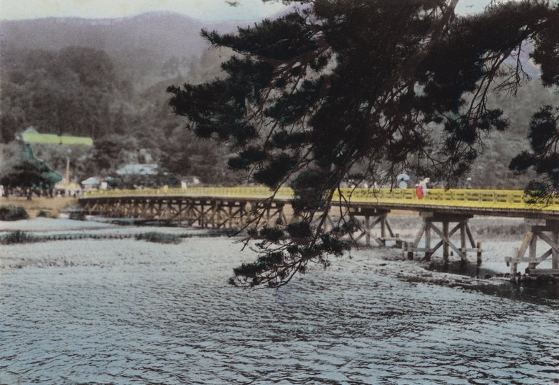 日本，约1912年。岚山，京都（照片 作者 摄影师 日本人