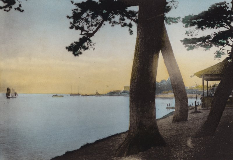 日本，约1912年。神户附近的Maiko（照片 作者 摄影师 日本人